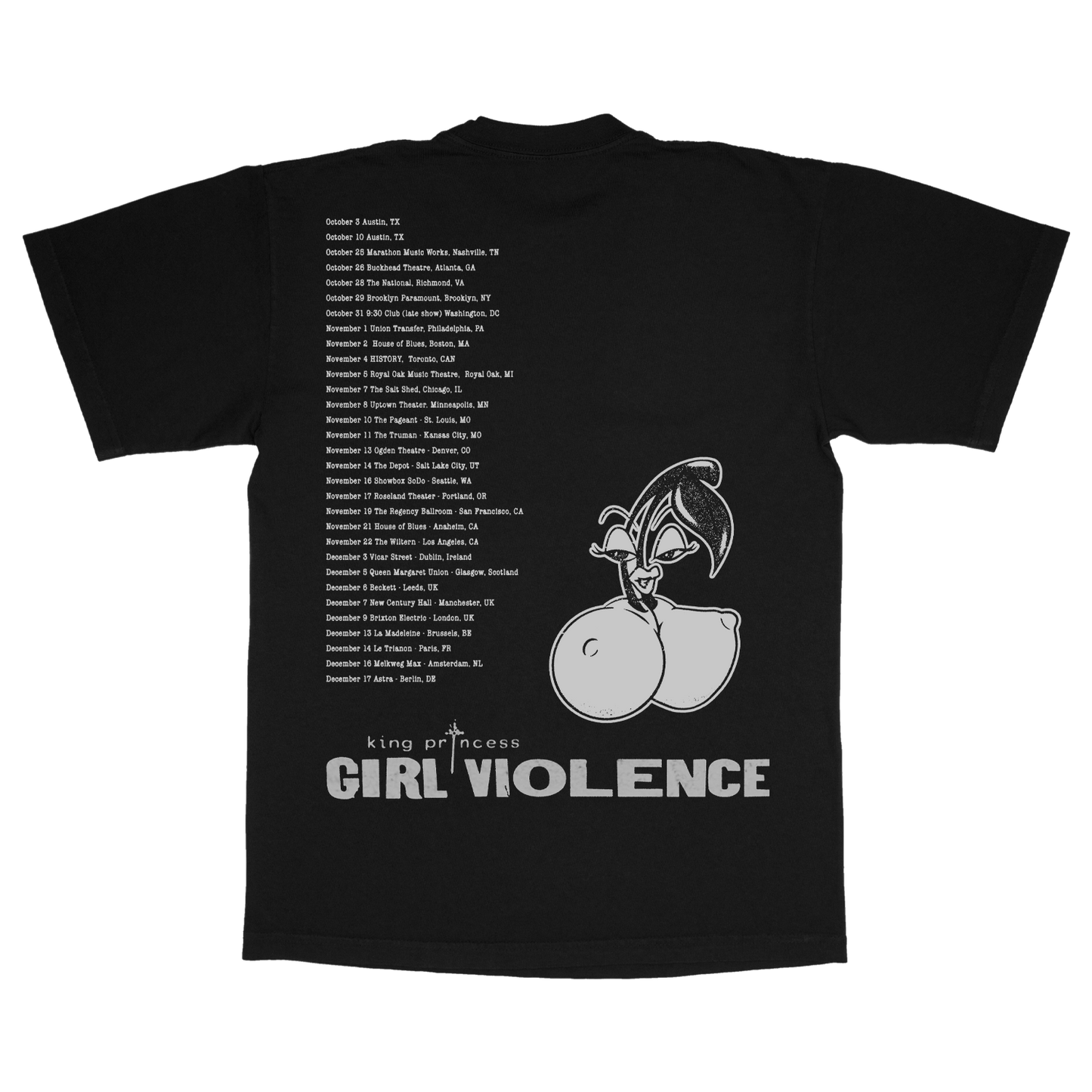 Shards Tour Tee (Black)