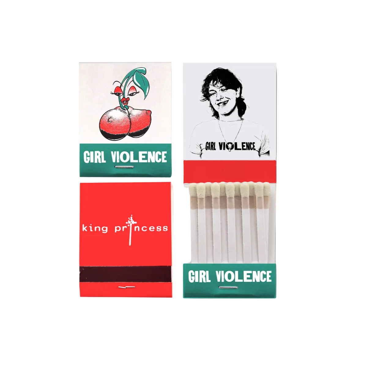 Girl Violence Matchbook