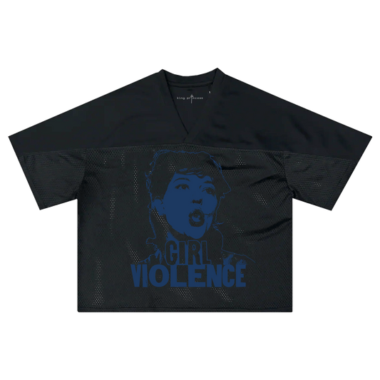 Girl Violence Football Jersey