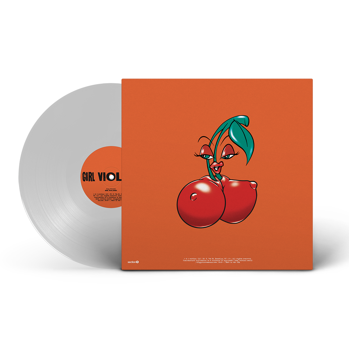 Girl Violence - Crystal Clear LP